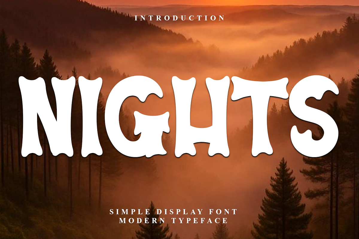 Nights, a Script Font by InermediaSTUDIO (Photo 1 of 8)