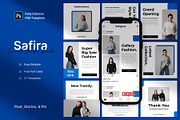 Safira - Fashion Social Media Pack, a Social Media Template by Neetlabs Studio (Thumbnail 1 of 5)