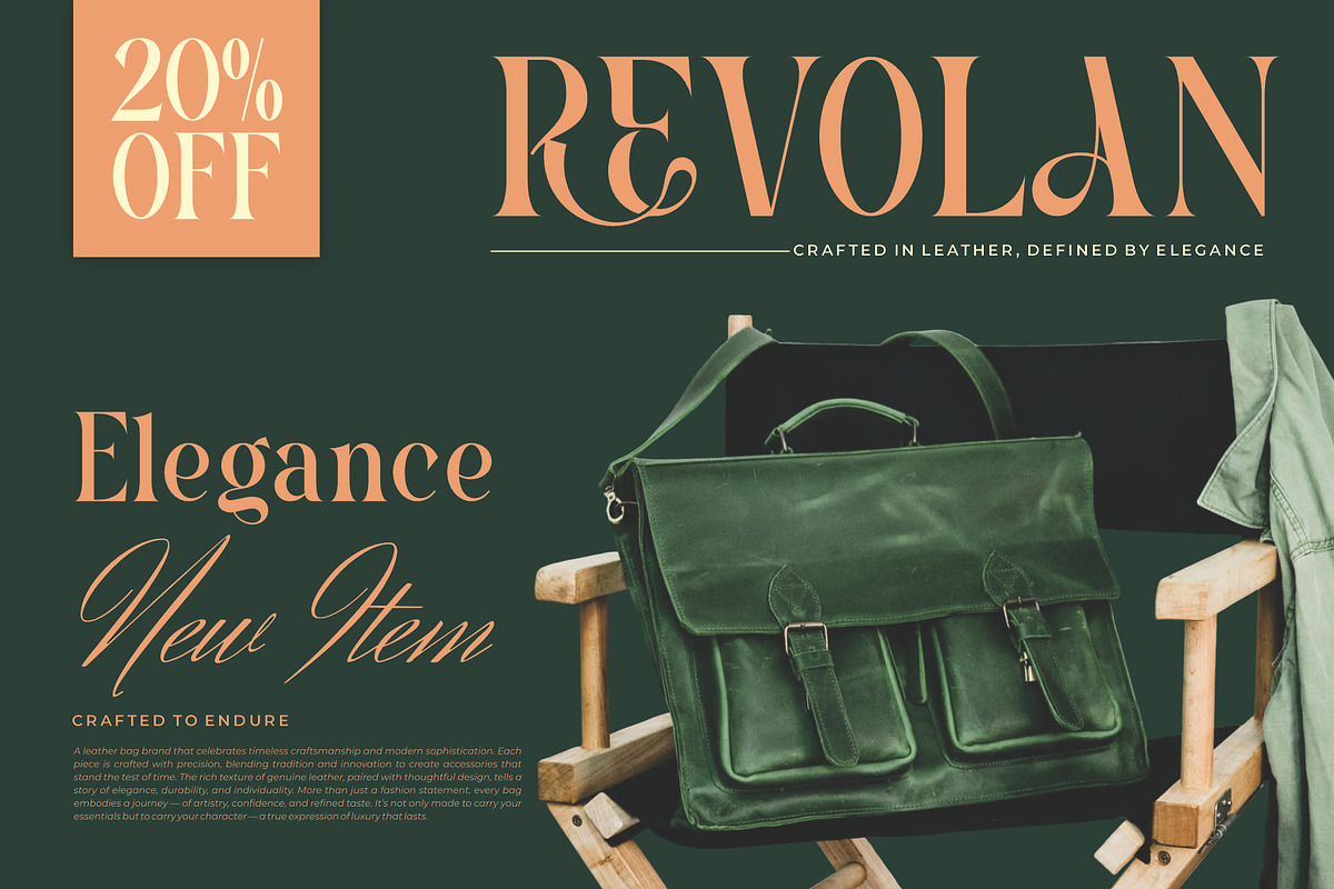 Graces || Modern Classy Serif Font, a Serif Font by Ermedia Studio (Photo 4 of 10)