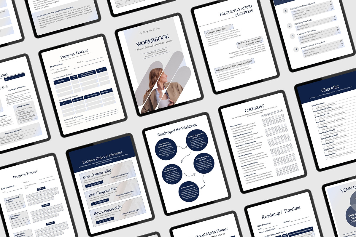 Versatile Ebook & Workbook Canva, a Marketing Template by TheBrightGrap (Photo 10 of 13)