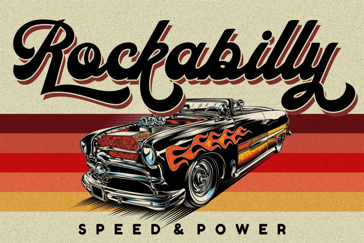 Rahardian - Retro Script Font, a Script Font by PutraCetol Studio (Photo 9 of 12)