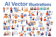 Stunning AI- Illustration, an Illustration by Vector Portal (Thumbnail 1 of 5)