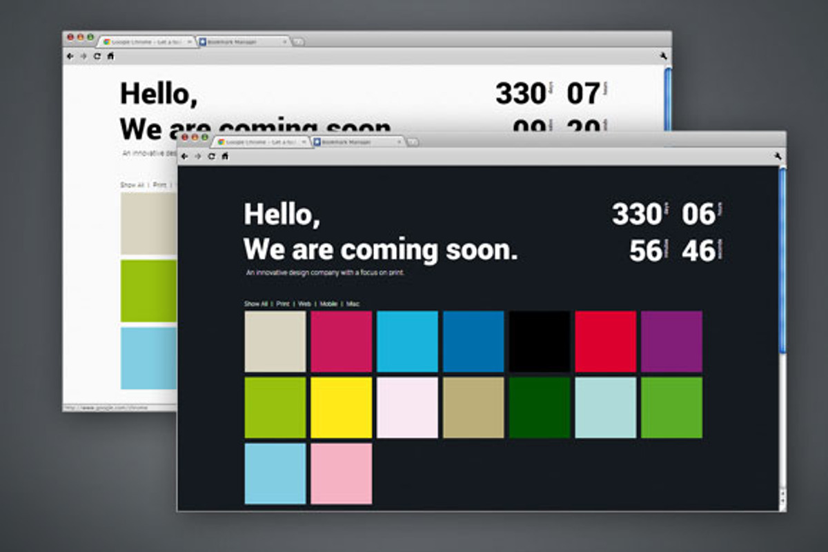 Design Portfolio Coming Soon, a Websites & App Template by DesignedByBen (Photo 2 of 2)