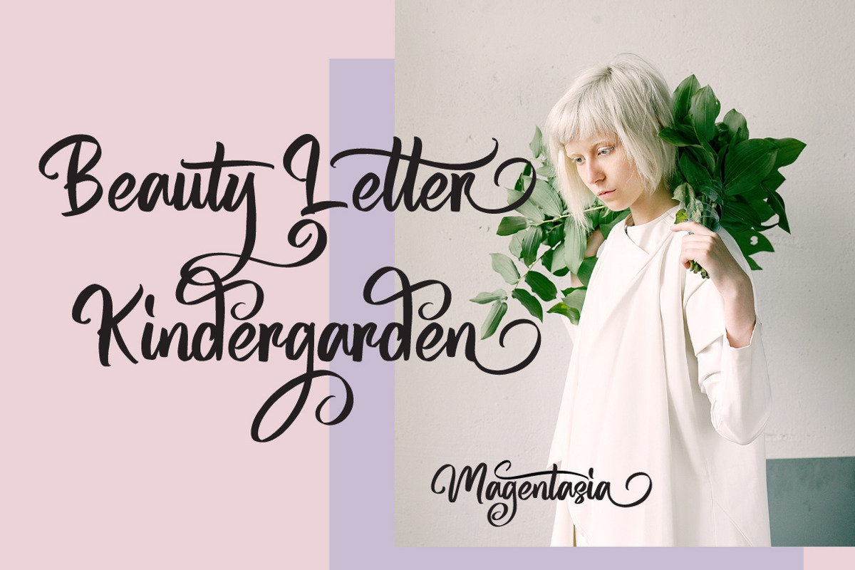 Magentasia - Handwritten Font preview 5