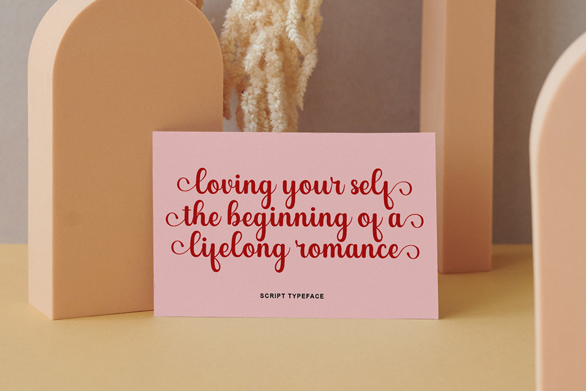 Kurenia, a Script Font by Gatype (Photo 7 of 10)