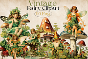 Vintage Fairy Clipart, an Object Illustration by Digital Xpress (Thumbnail 1 of 3)