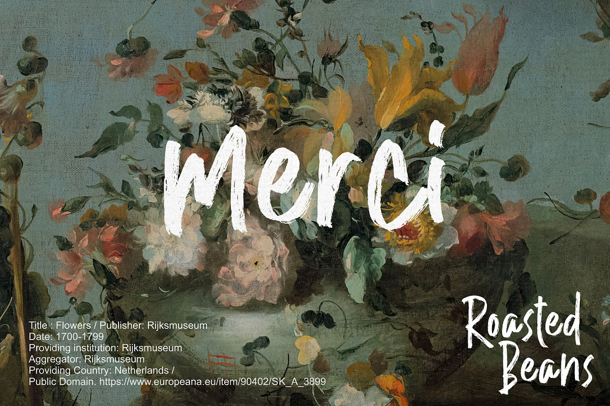 Roasted Beans – Dry Brush Font, a Handwritten Font by VASTARD STUDIO (Photo 12 of 12)