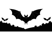 Minimal Horror Bat Silhouette Bundle, an Illustration by Designs_River (Thumbnail 16 of 51)