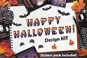 Happy Halloween! Design KIT, a Decorative Illustration by Jukari_sun (Thumbnail 1 of 7)