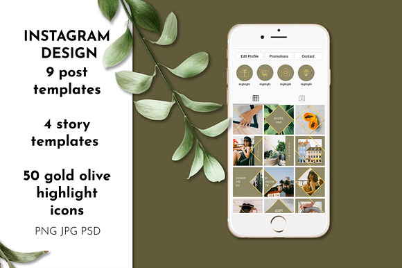 Instagram Highlights Post Grid Set preview 8
