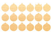 Christmas Ornaments Laser Cut SVG, an Object Graphic by DreamCafeArt (Thumbnail 5 of 7)