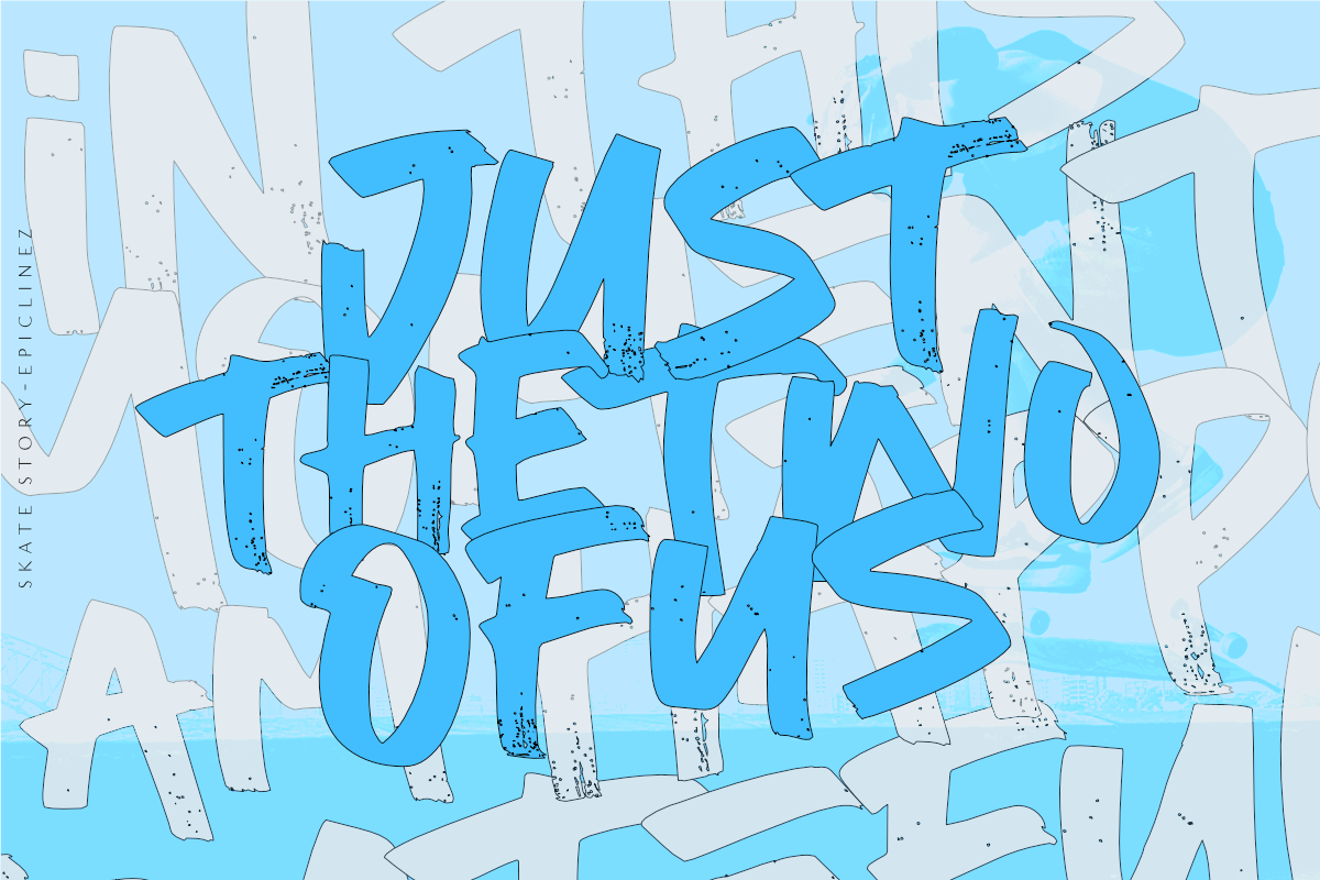 Skate Story, a Font by Epiclinez (Photo 3 of 6)
