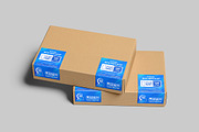 Sticker Box Mockup, a Packaging Mockup by seramoe (Thumbnail 5 of 5)