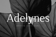 Adelynes - Modern Serif Font, a Serif Font by Almeera Std (Thumbnail 1 of 4)