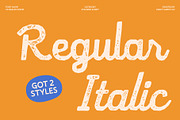 CS Rafles Stamp, a Script Font by Craft Supply Co. (Thumbnail 3 of 8)
