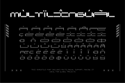 Exhociz - Futuristic Display Font, a Sans Serif Font by Typeagle (Thumbnail 6 of 12)