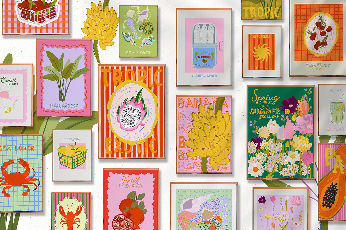 8 in 1: Premium Poster Bundle, a Background Graphic by Mio Buono (Photo 22 of 68)