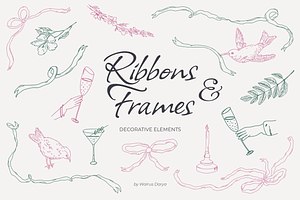 Ribbons And Frames Clipart