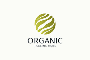 Elegant Organic Fresh Leaf Logo, a Branding & Logo Template by Signatoro