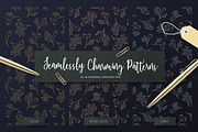 Golden Autumn Berries Background Set, a Background Graphic by Euonia Meraki (Thumbnail 11 of 15)