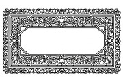 Ornamental Frame SVG Bundle, an Illustration by jahid234 (Thumbnail 12 of 31)