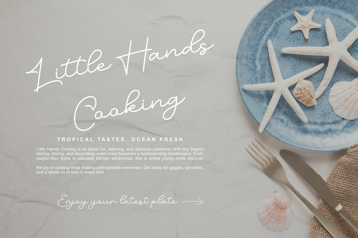 Auralique, a Script Font by Creative Keelik (Photo 2 of 11)