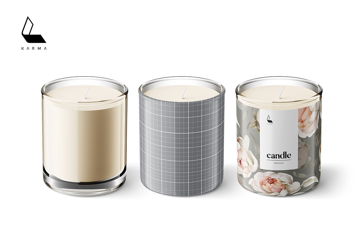 Candle Mockup and Box, a Packaging Mockup by Karma (Photo 4 of 7)
