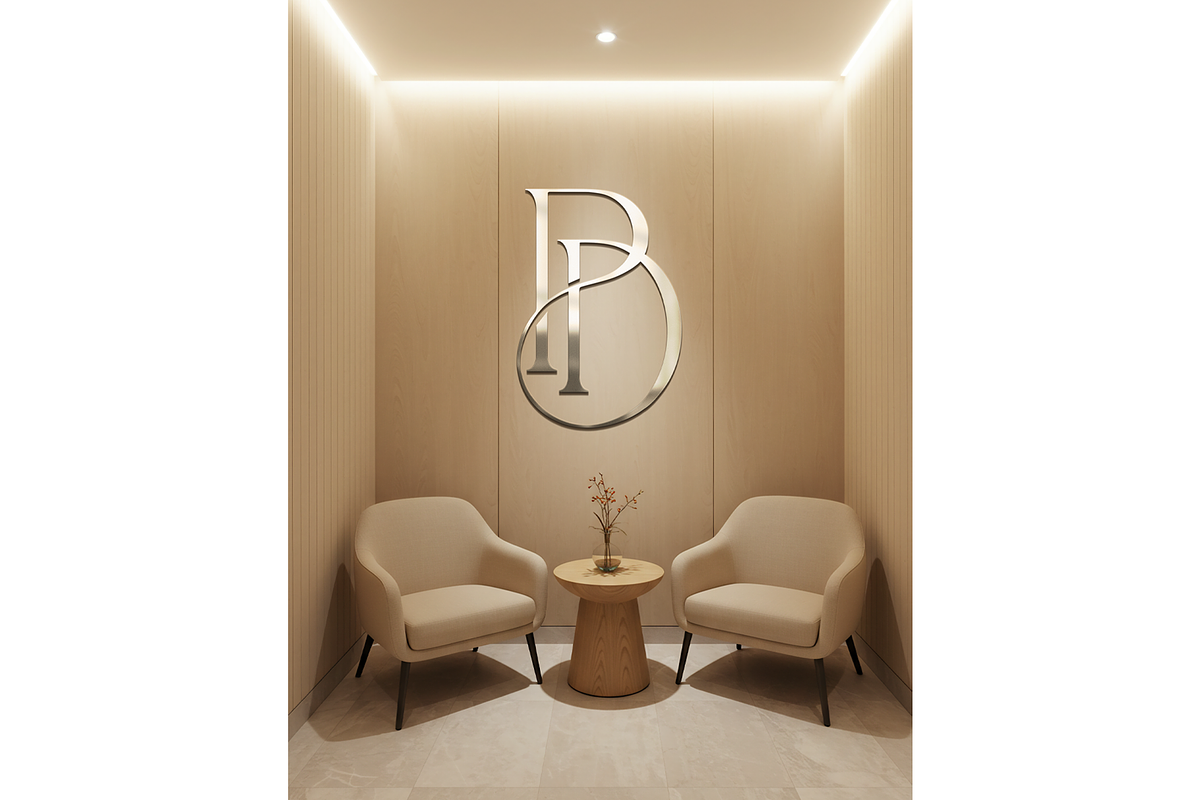 Elegant Reception Logo Mockup - PSD, a Mockup by Julia Anderi - Studio (Photo 2 of 2)