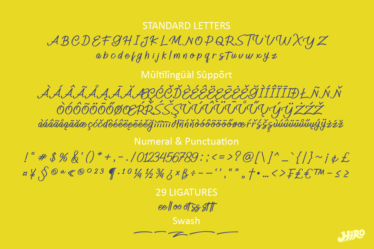 Smille - Bold Handwritten Font, a Script Font by HIRO.std (Photo 11 of 11)