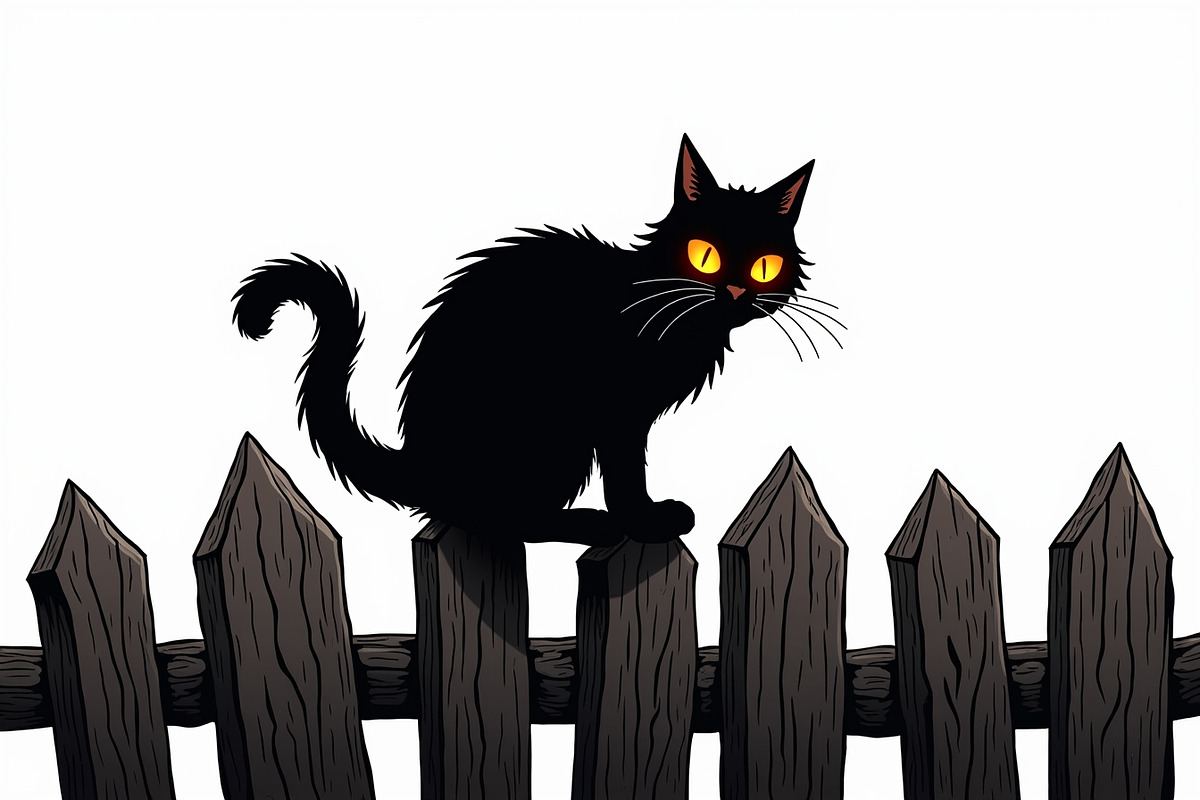 Elegant Cat  Silhouette Bundle, an Object Graphic by hafijul (Photo 5 of 10)