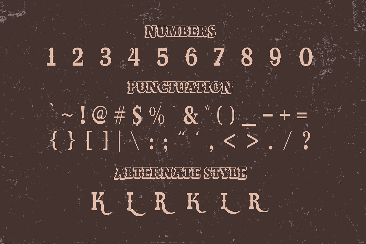 West Carabao | Western Slab Font, a Slab Serif Font by Mofr 24 (Photo 9 of 12)