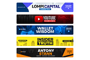 Business YouTube Banner Bundle Pack, a Social Media Template by Vaughn Studios (Thumbnail 3 of 7)