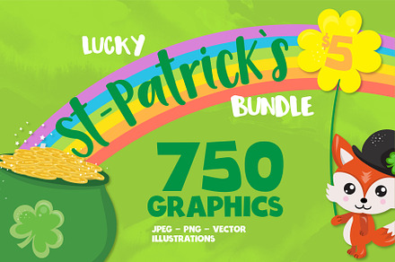 St-Patrick's day bundle - 750 in 1