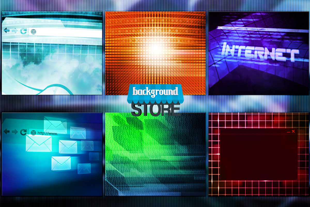 Technology Backgrounds Bundle preview 5