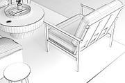 Living A - Neutral Soft, a Furniture 3D Model by 3DCargo (Thumbnail 6 of 10)