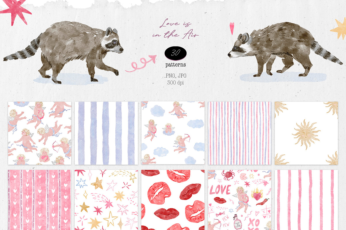 Whimsical Love Collection, an Object Illustration by Les Frolova (Photo 13 of 19)