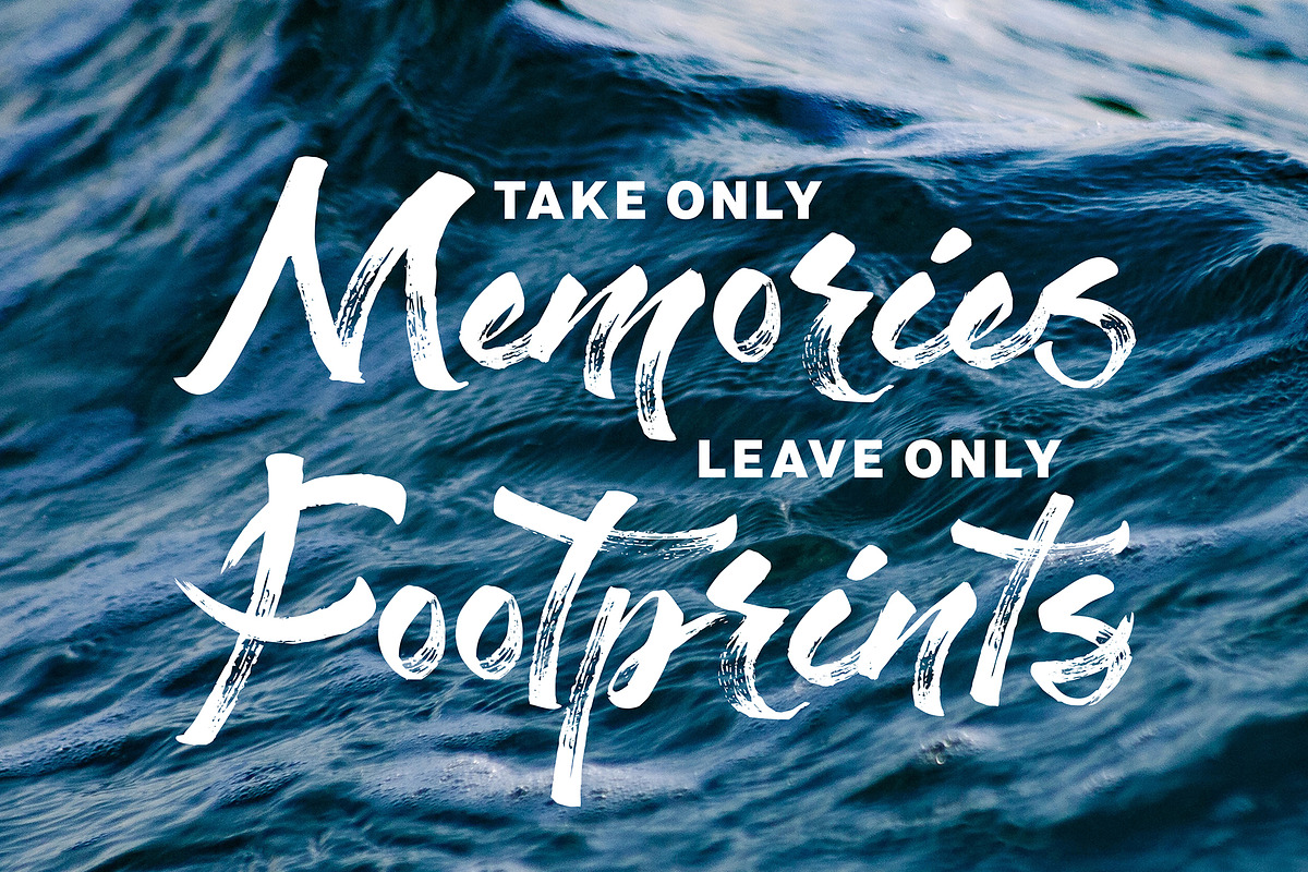 Staychill Brush Font preview 8