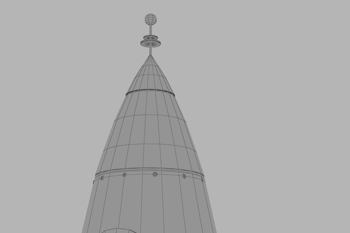 Spaceship rocketship cartoon simple, a Cars & Vehicle 3D Model by CGTech (Photo 9 of 15)