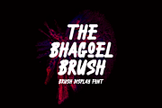 The Bhagoel - Font, a Handwritten Font by artchiles_design (Thumbnail 1 of 5)