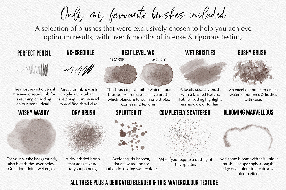Next Level Watercolour Workshop, a Brush Add-On by SketchWerx (Photo 16 of 21)