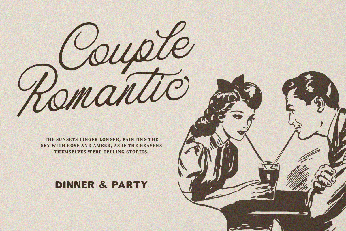 Festival Britony Font Duo, a Script Font by Letter Fresh (Photo 8 of 12)