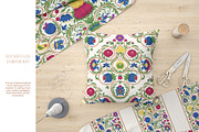 Elizabethan Embroidery, a Pattern Graphic by Elen-Lane (Thumbnail 7 of 8)