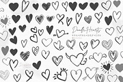 Hand-Drawn Doodle Hearts svg 087, a Graphic by Drawberx (Thumbnail 1 of 2)