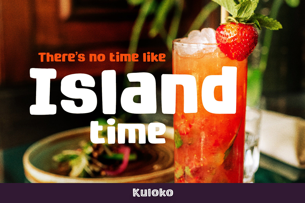 Tropical Island Vibes Fonts Bundle, a Font by Parker Creative (Photo 8 of 10)