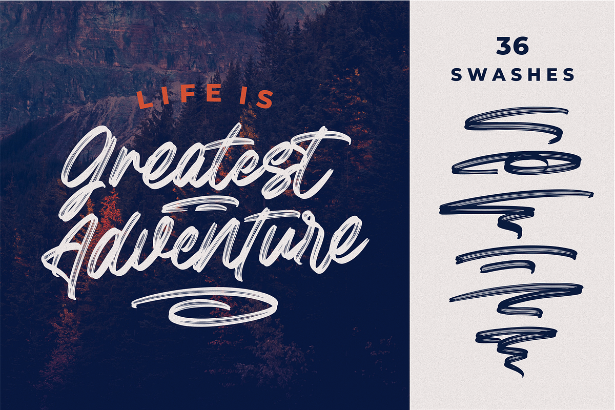 Greatest Richmond + 3 Alternates, a Script Font by azetypestudios.com (Photo 13 of 18)