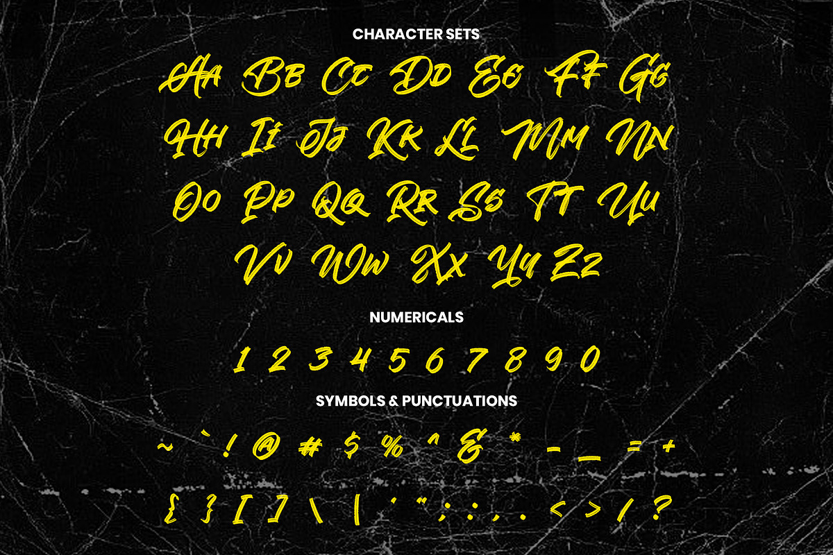 Letterpunk - Grunge Brush Font, a Handwritten Font by Inviline.co (Photo 2 of 10)