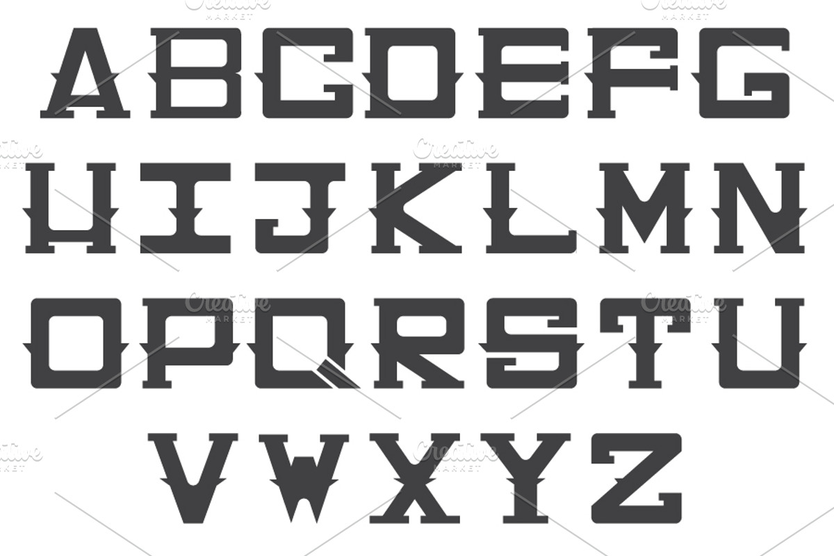 Sporty font preview 4