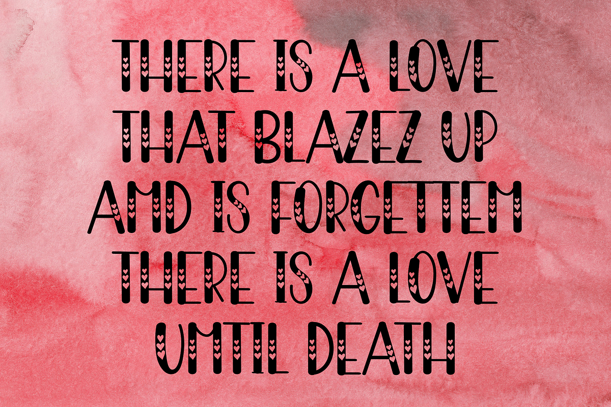Place Love, a Script Font by FreshTypeINK (Photo 6 of 8)