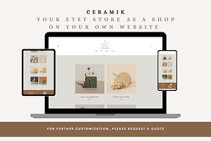 Ceramik Squarespace 7.1 Template