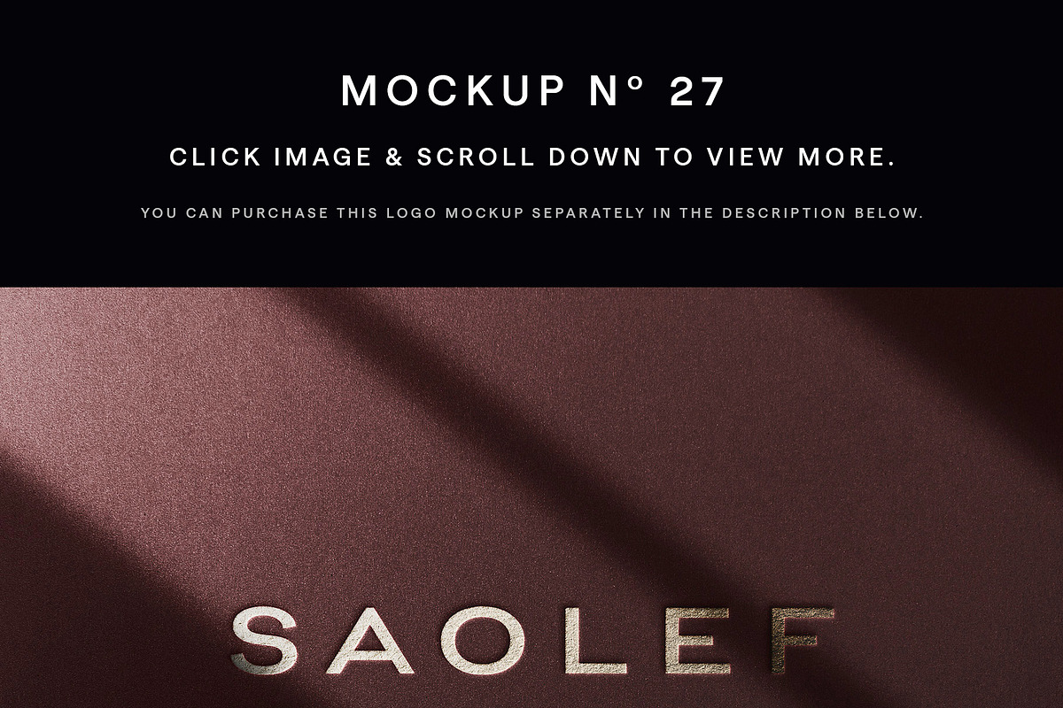 50 Logo Mockup Branding Bundle - V5, an Advertising Mockup by Asylab (Photo 33 of 57)